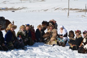 Le festival des aigles à Oulan-Bator