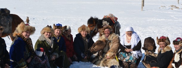 Le festival des aigles à Oulan-Bator