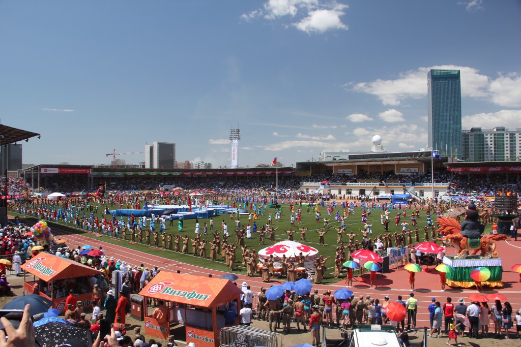 Vue d'ensemble Naadam 2017