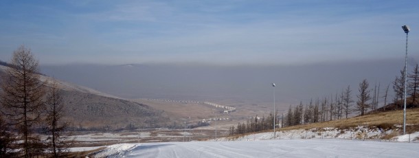 La pollution à Oulan Bator